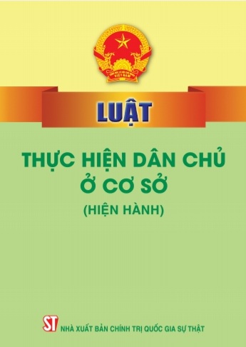 Luật Thực hiện dân chủ ở cơ sở (hiện hành)