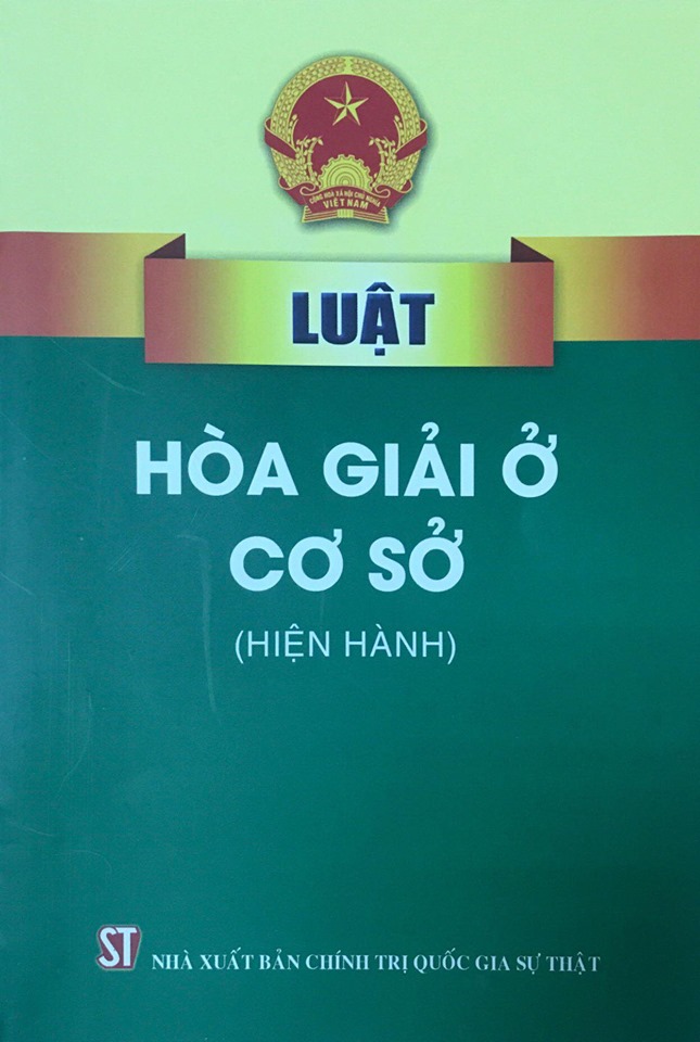 Luật Hòa giải ở cơ sở (hiện hành)