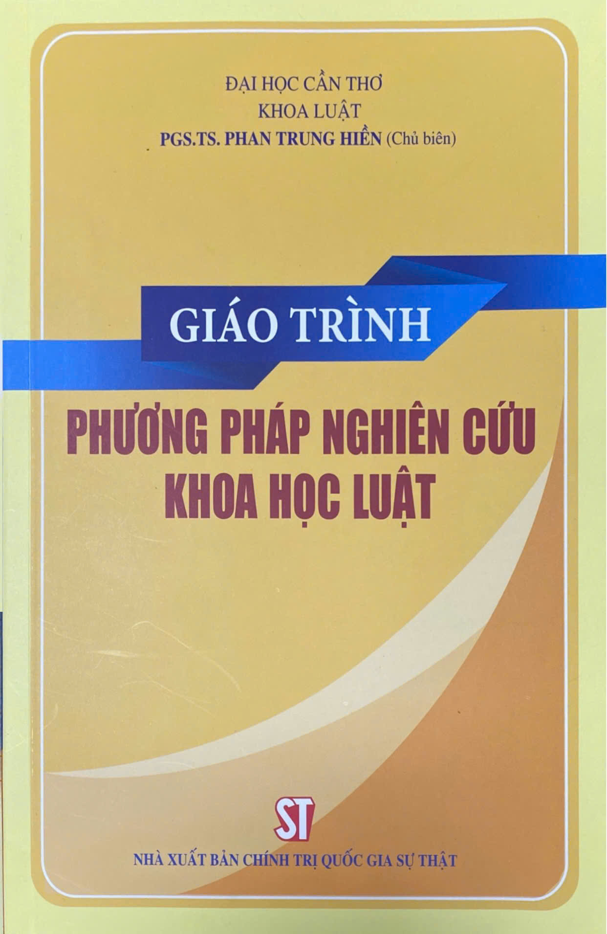 Giáo trình Phương pháp nghiên cứu khoa học luật