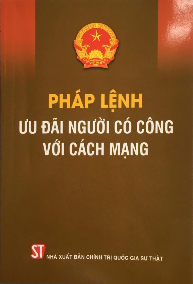 Pháp lệnh Ưu đãi người có công với cách mạng