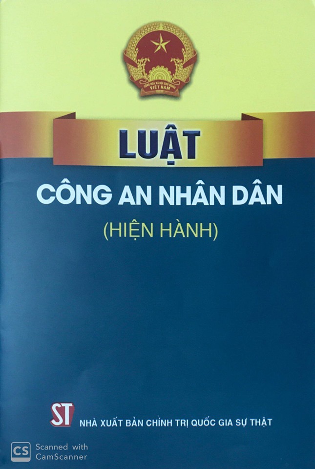 Luật Công an nhân dân (hiện hành) 