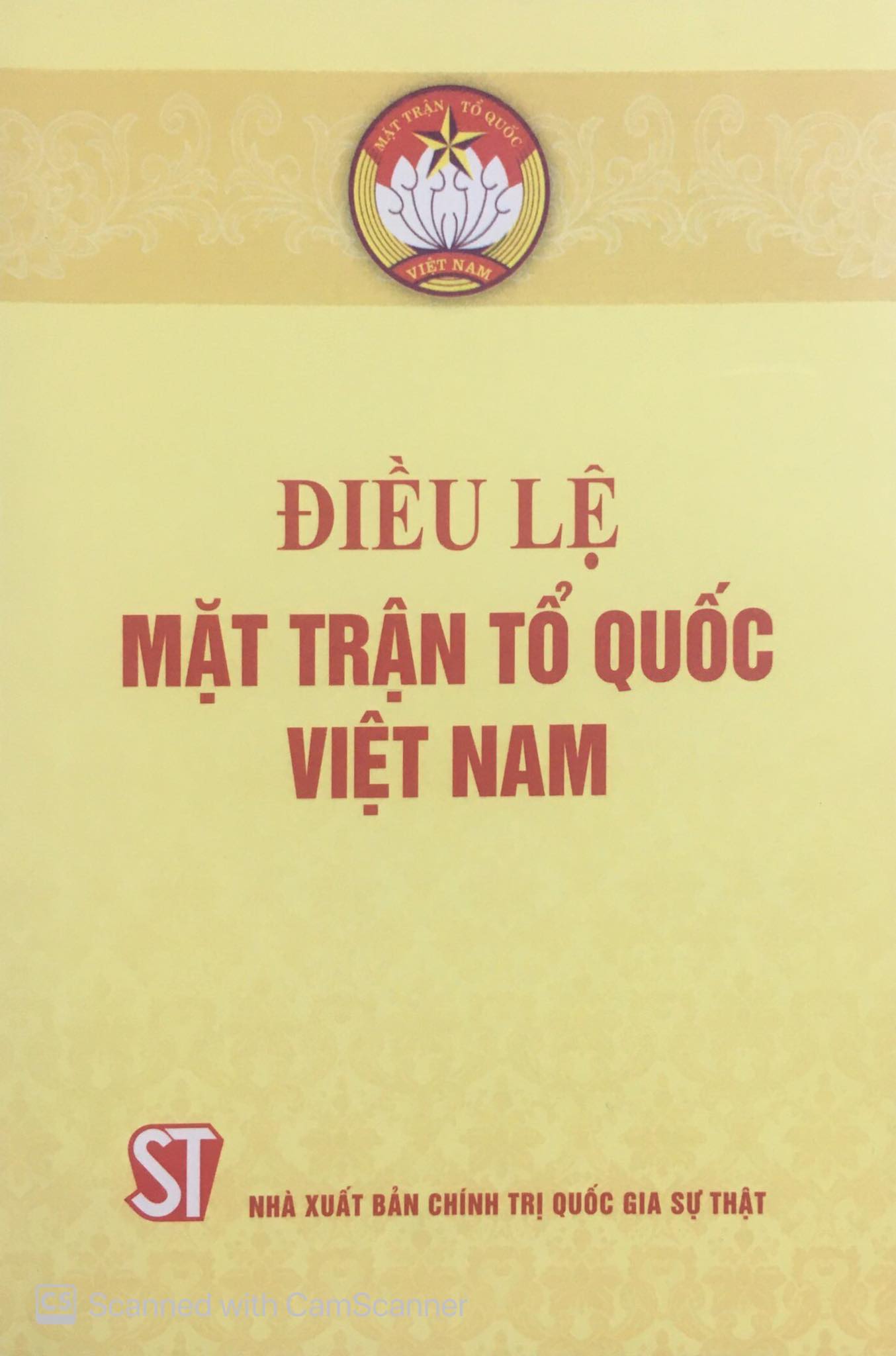 Điều lệ Mặt trận Tổ quốc Việt Nam
