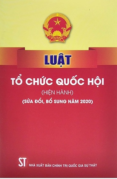 Luật Tổ chức Quốc hội (hiện hành) (sửa đổi, bổ sung năm 2020)