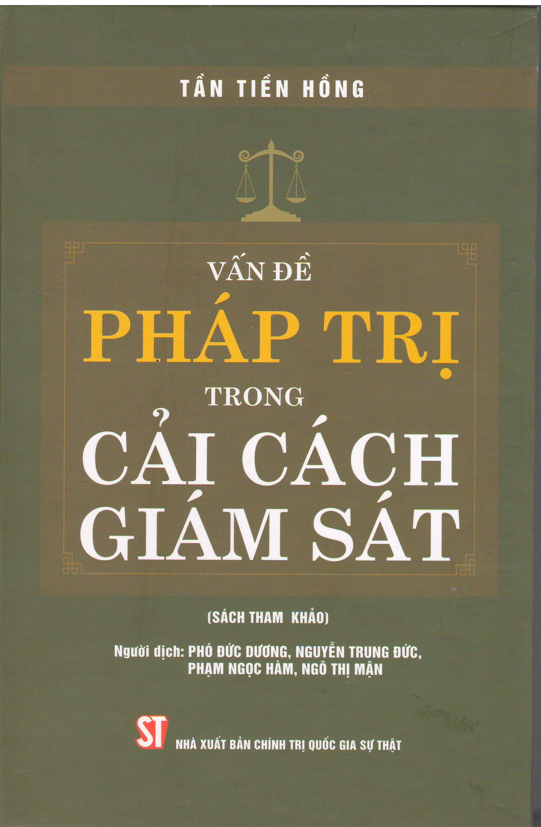 Vấn đề pháp trị trong cải cách giám sát (Sách tham khảo)