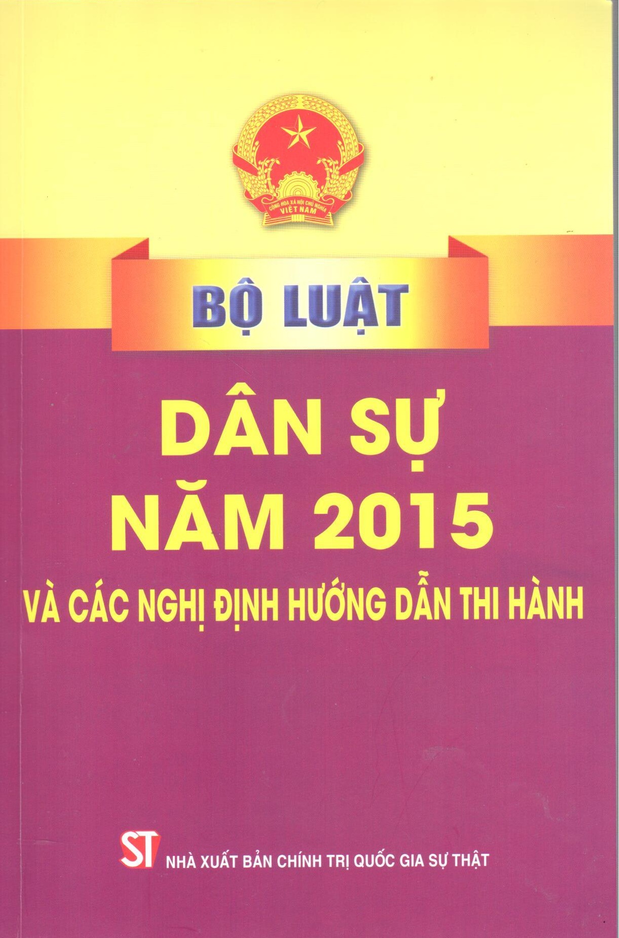 Bộ luật Dân sự năm 2015 và các nghị định hướng dẫn thi hành