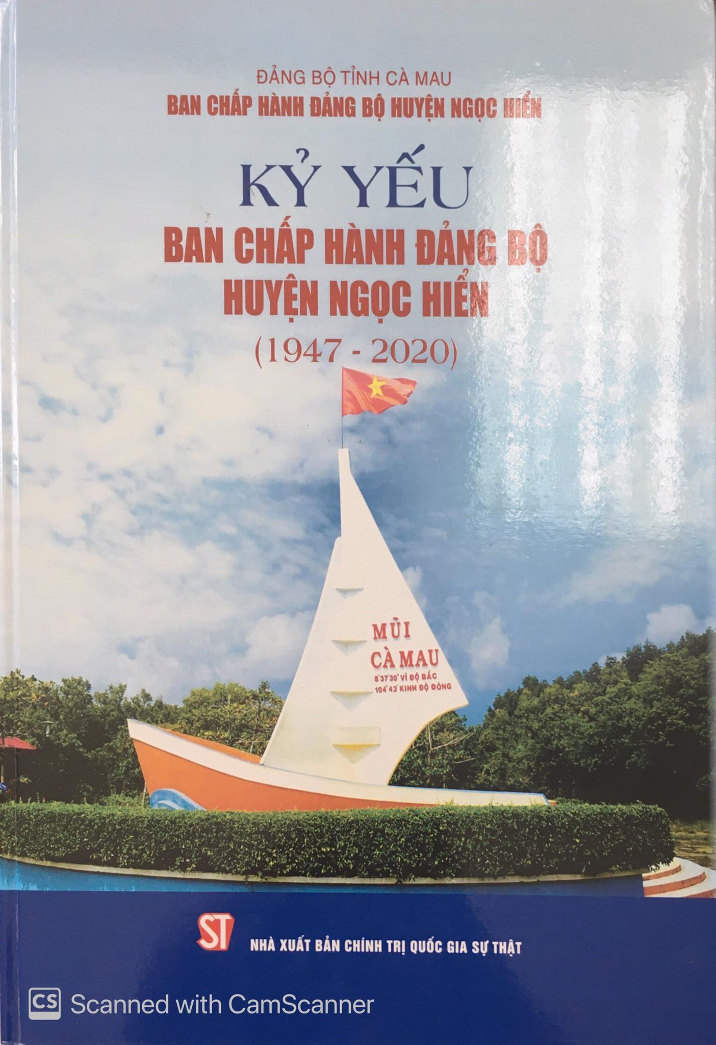 Kỷ yếu Ban Chấp hành Đảng bộ huyện Ngọc Hiển (1947 - 2020)