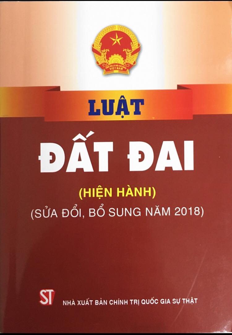 Luật Đất đai (hiện hành) (Sửa đổi, bổ sung năm 2018)