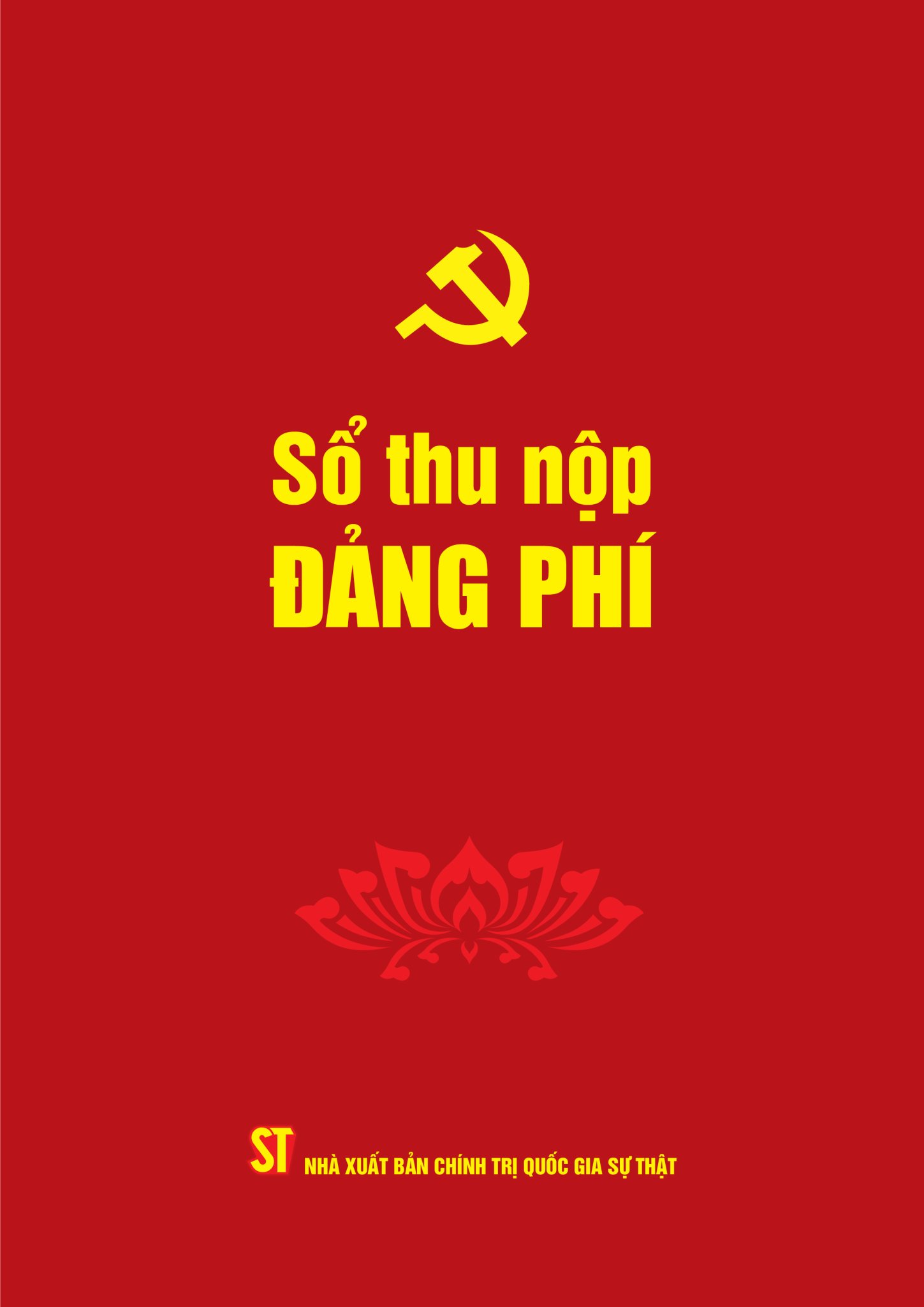 Sổ thu nộp đảng phí