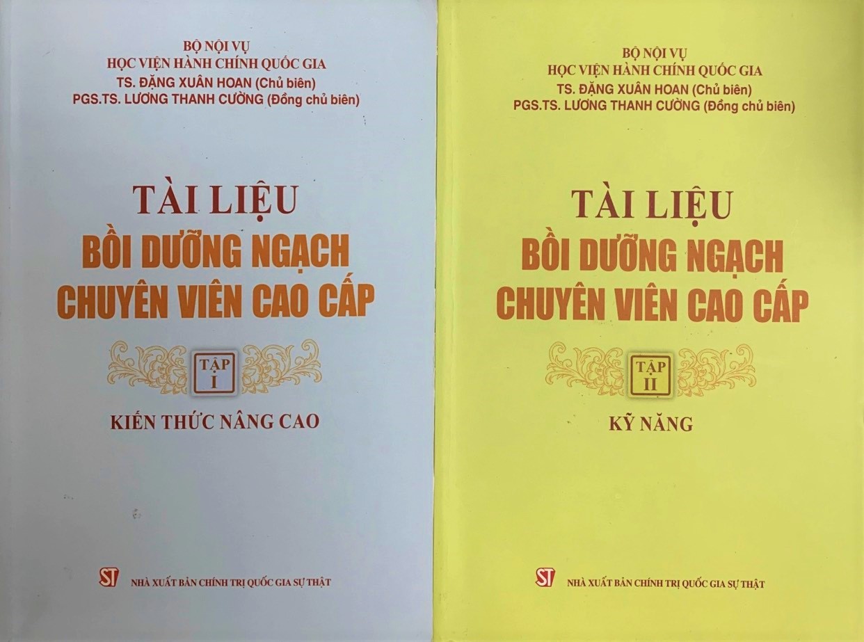 Tài liệu bồi dưỡng ngạch chuyên viên cao cấp (Xuất bản lần thứ hai)