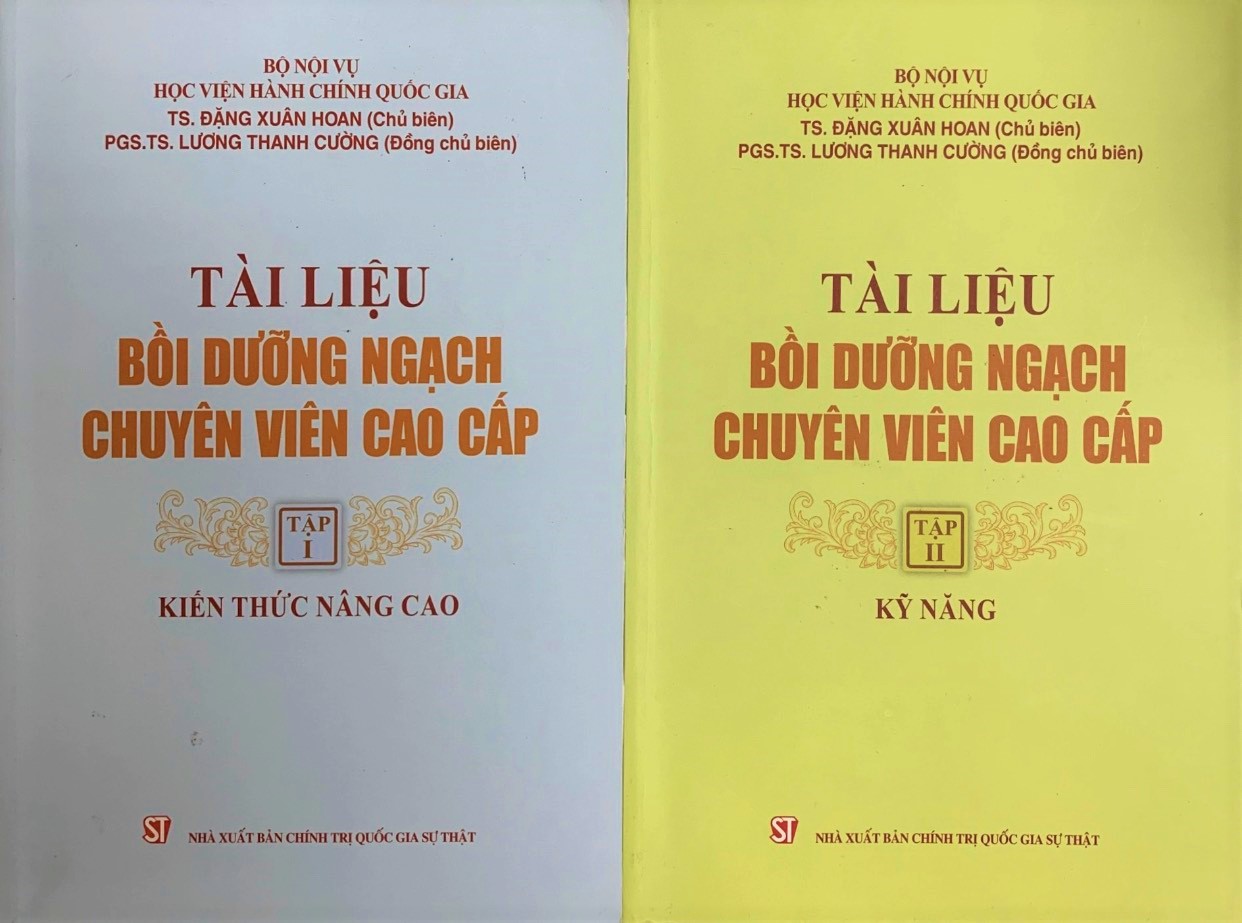 Tài liệu bồi dưỡng ngạch chuyên viên cao cấp (Xuất bản lần thứ hai)