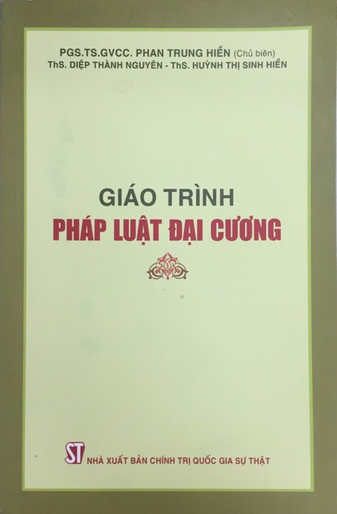 Giáo trình pháp luật đại cương