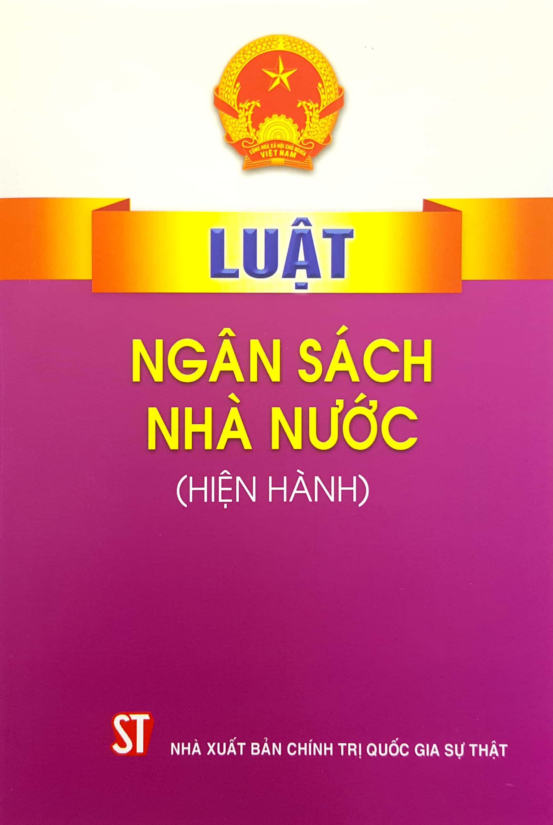 Luật Ngân sách Nhà nước (hiện hành)