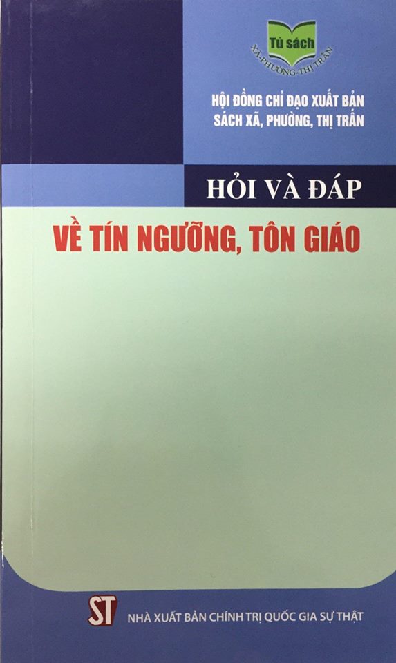 Hỏi và đáp về tín ngưỡng, tôn giáo