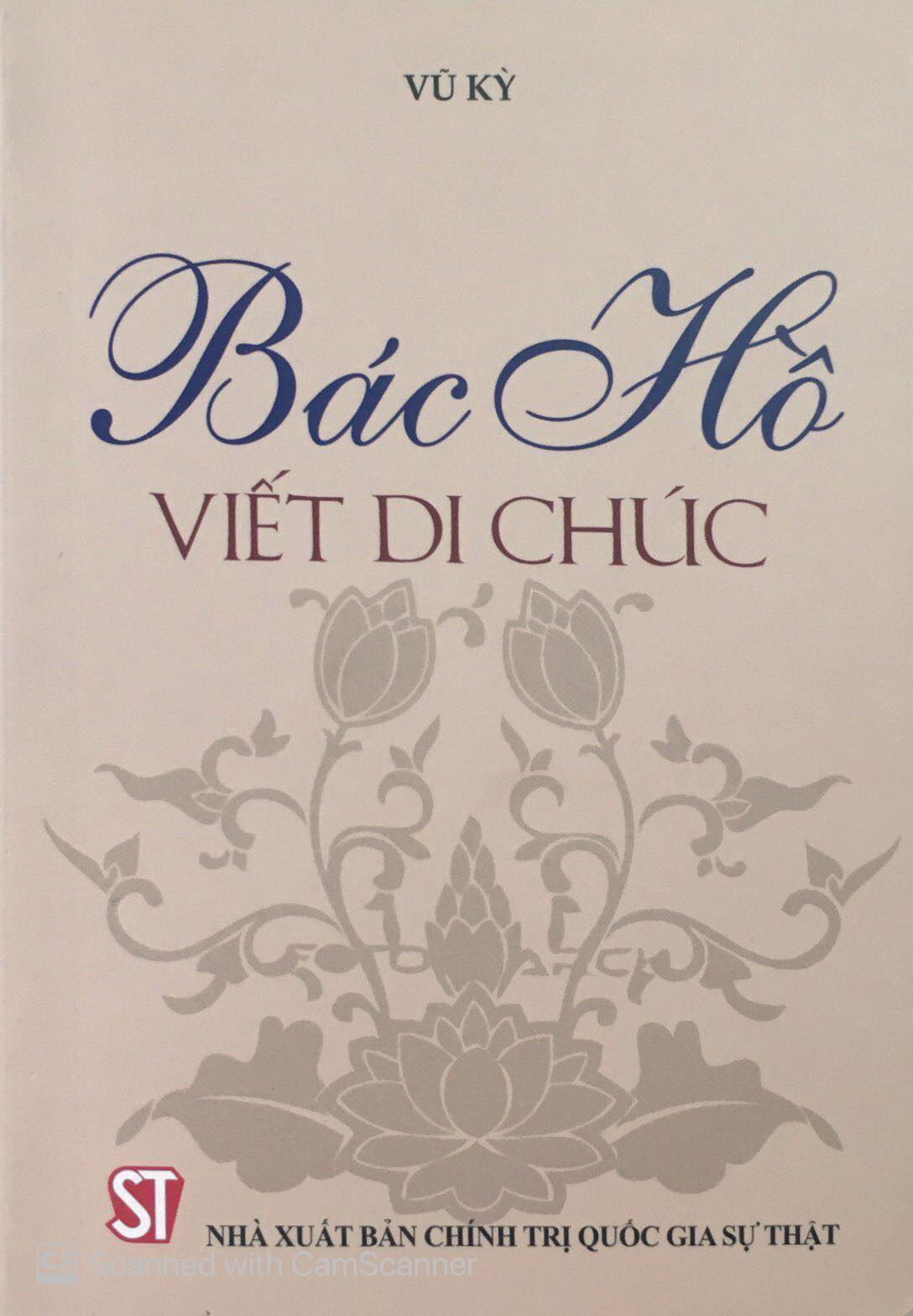 Bác Hồ viết Di chúc