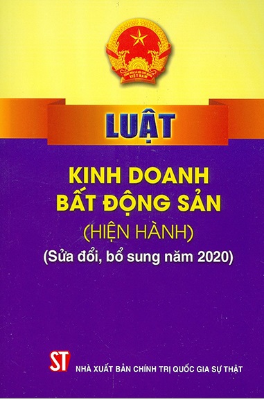 Luật kinh doanh bất động sản (hiện hành) (sửa đổi, bổ sung năm 2020)