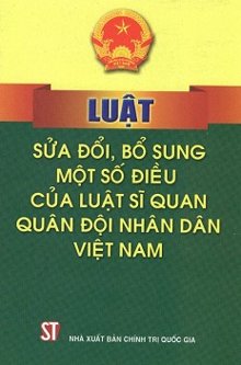 Luật sửa đổi, bổ sung một số điều của Luật sĩ quan Quân đội nhân dân Việt Nam