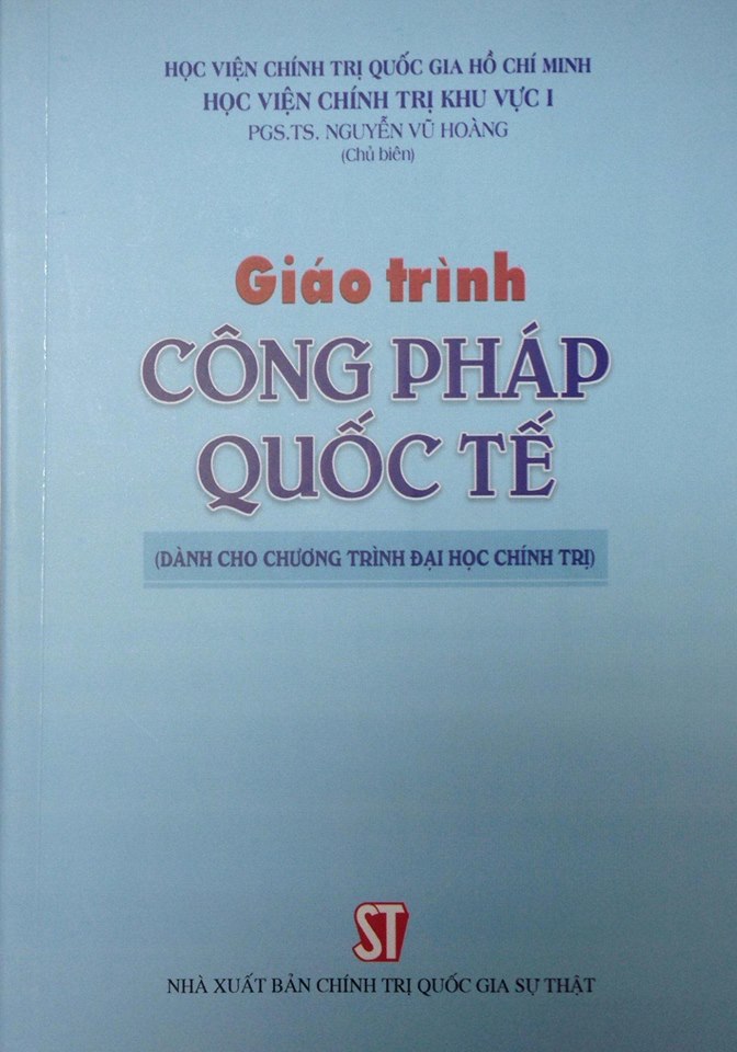 Giáo trình Công pháp quốc tế (dành cho chương trình đại học chính trị)