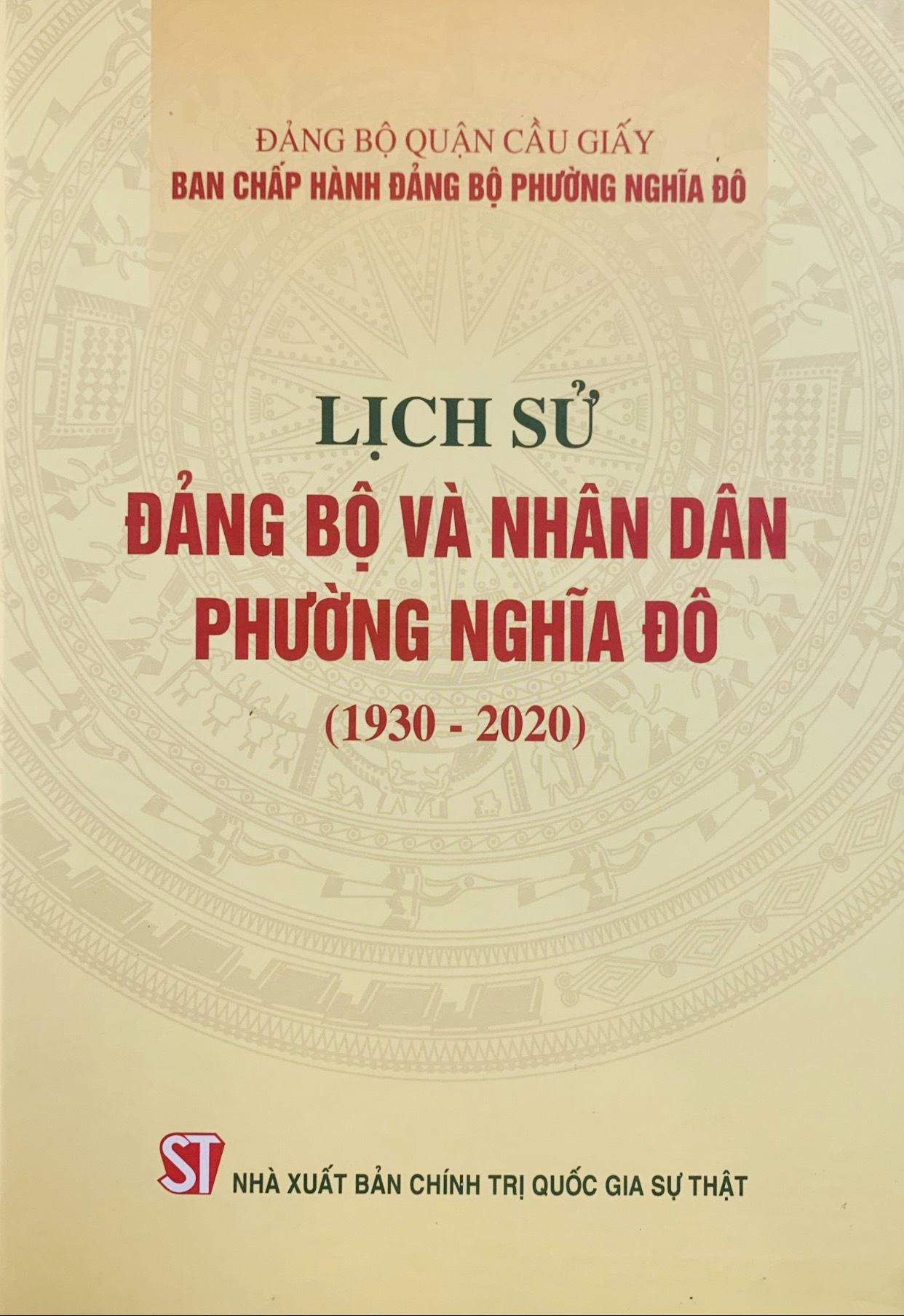 Lịch sử Đảng bộ và nhân dân phường Nghĩa Đô (1930 - 2020)