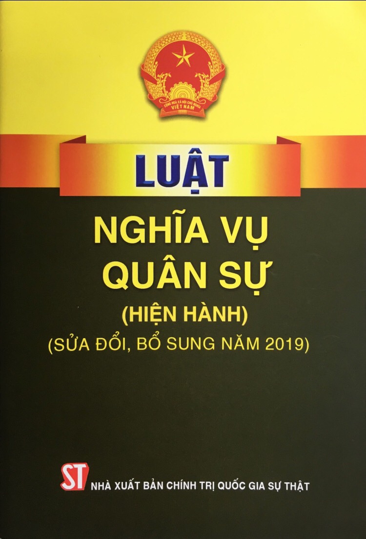 Luật Nghĩa vụ quân sự (hiện hành) (sửa đổi, bổ sung năm 2019)