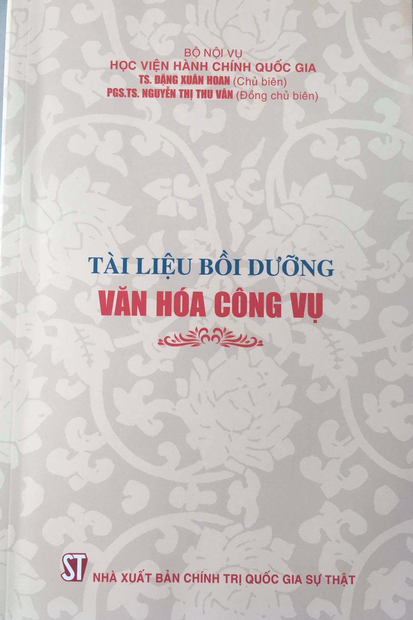 Tài liệu bồi dưỡng văn hóa công vụ