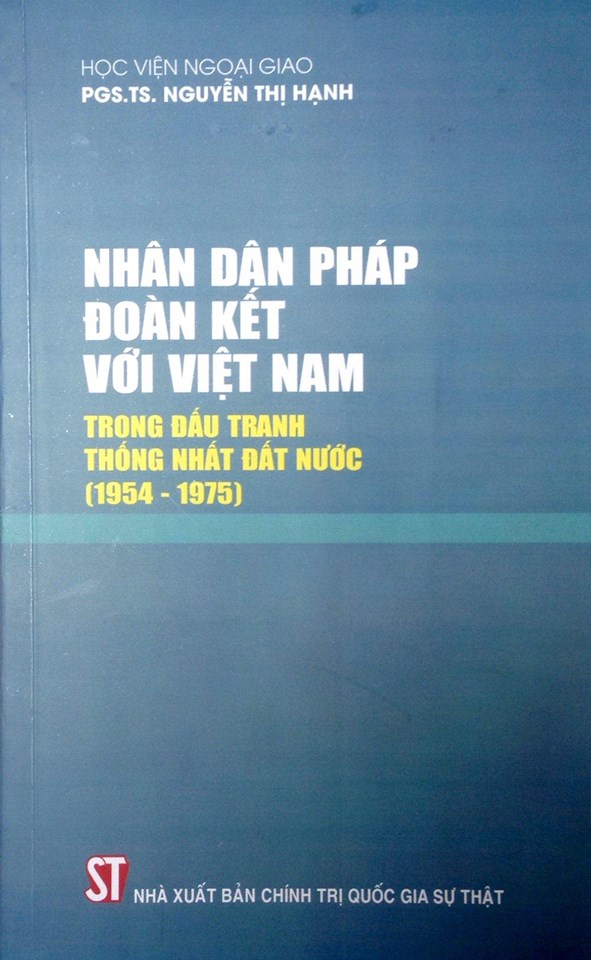 Nhân dân Pháp đoàn kết với Việt Nam trong đấu tranh thống nhất đất nước ( 1954-1975)