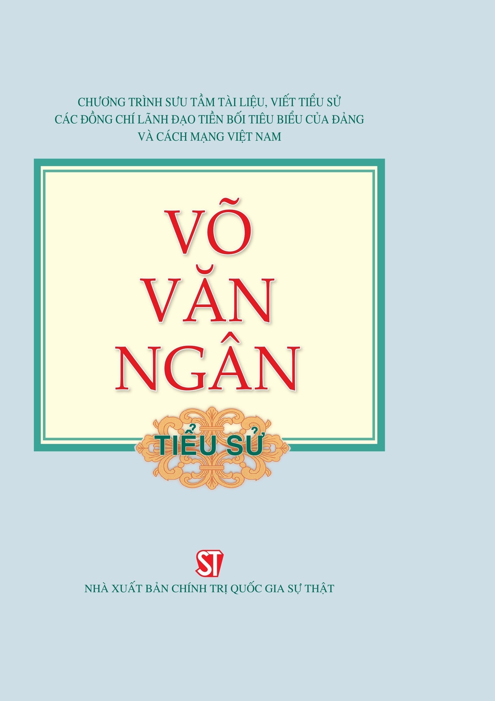 Võ Văn Ngân - Tiểu sử