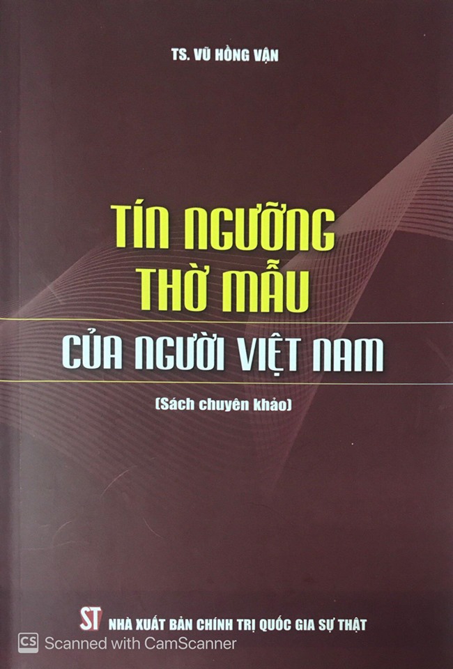 Tín ngưỡng thờ mẫu của người Việt Nam (Sách chuyên khảo)