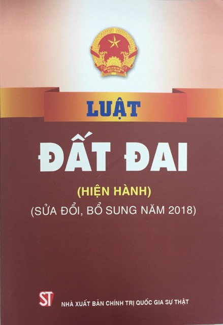Luật Đất đai (hiện hành) (sửa đổi, bổ sung năm 2018)
