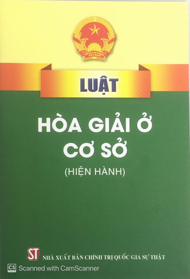 Luật Hòa giải ở cơ sở (hiện hành)