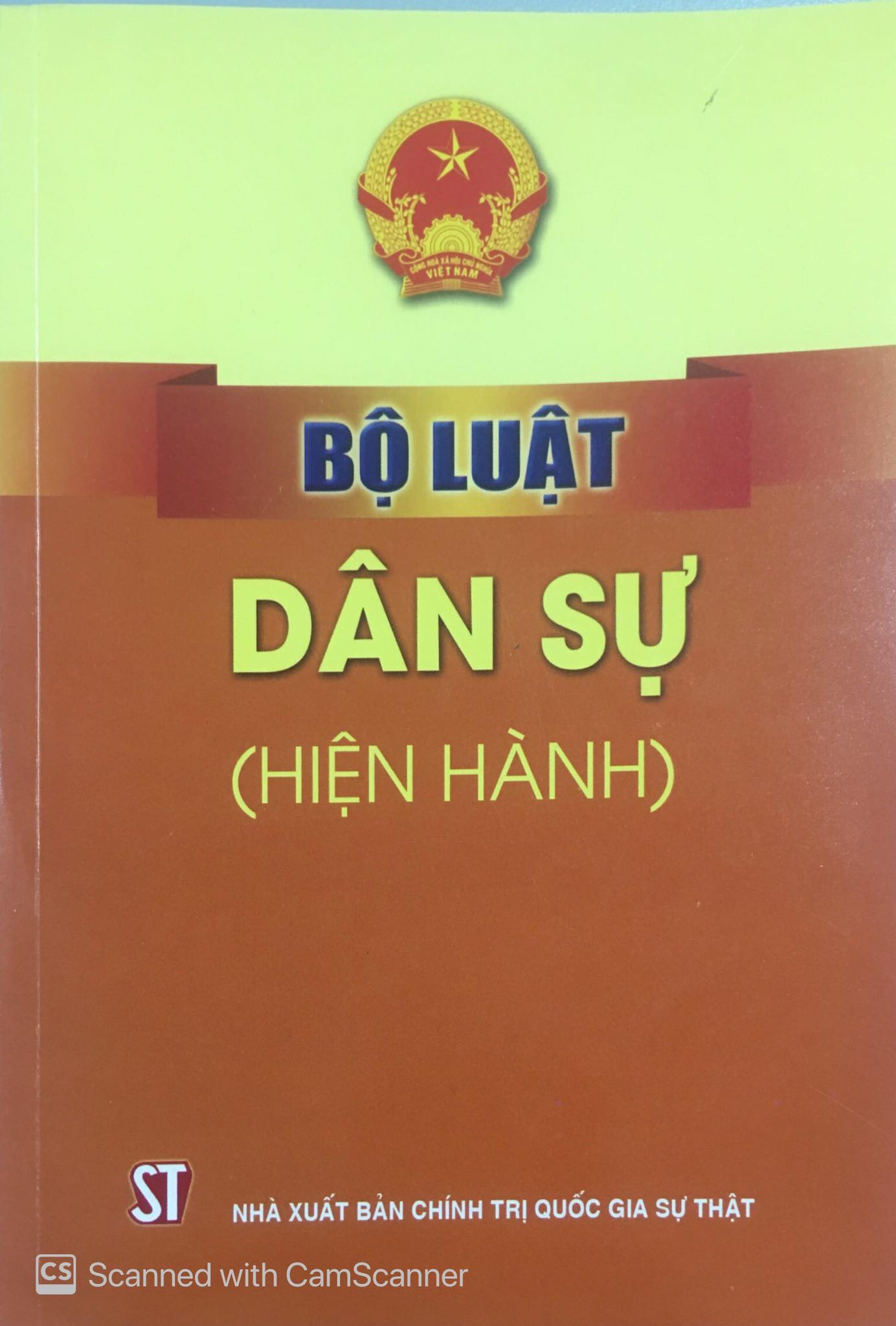 Bộ luật Dân sự (hiện hành)