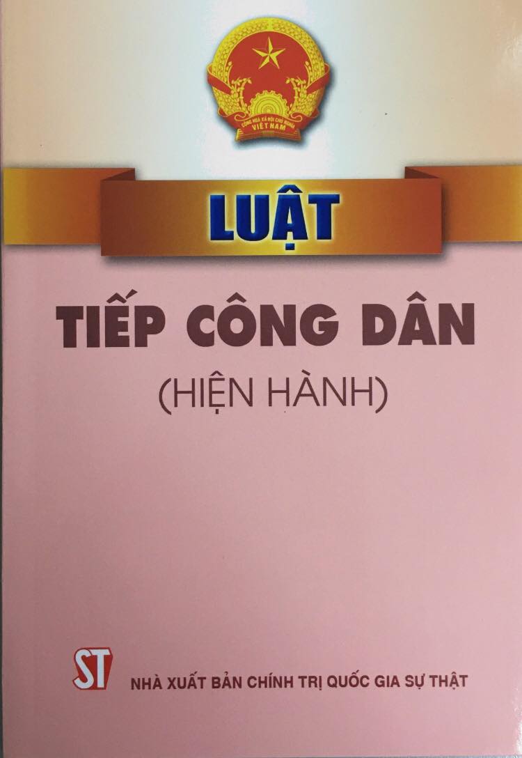 Luật Tiếp công dân (hiện hành)