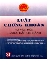 Luật chứng khoán và văn bản hướng dẫn thi hành