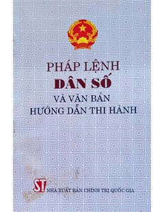 Pháp lệnh dân số và văn bản hướng dẫn thi hành