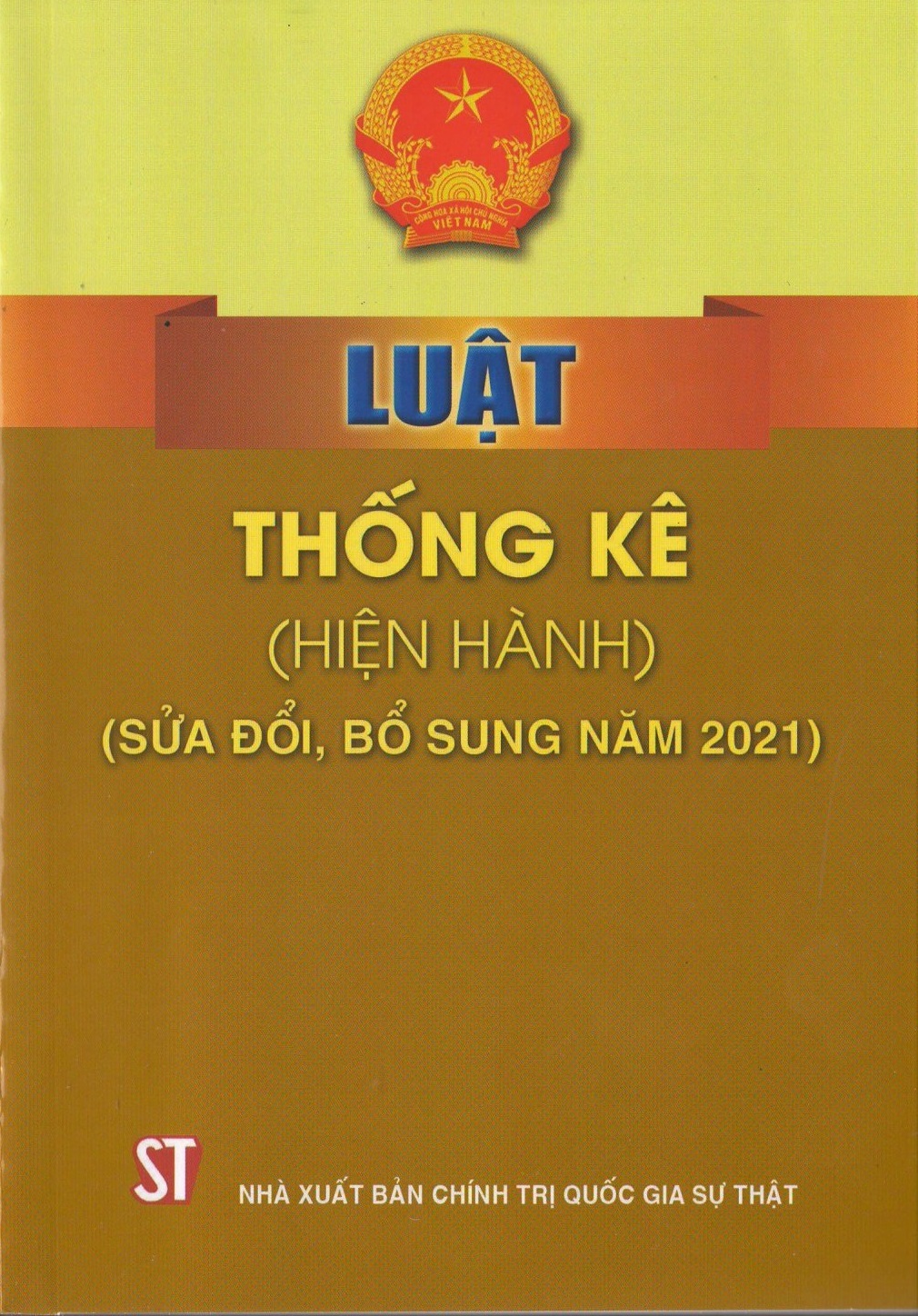 Luật Thống kê (hiện hành) (sửa đổi, bổ sung năm 2021)