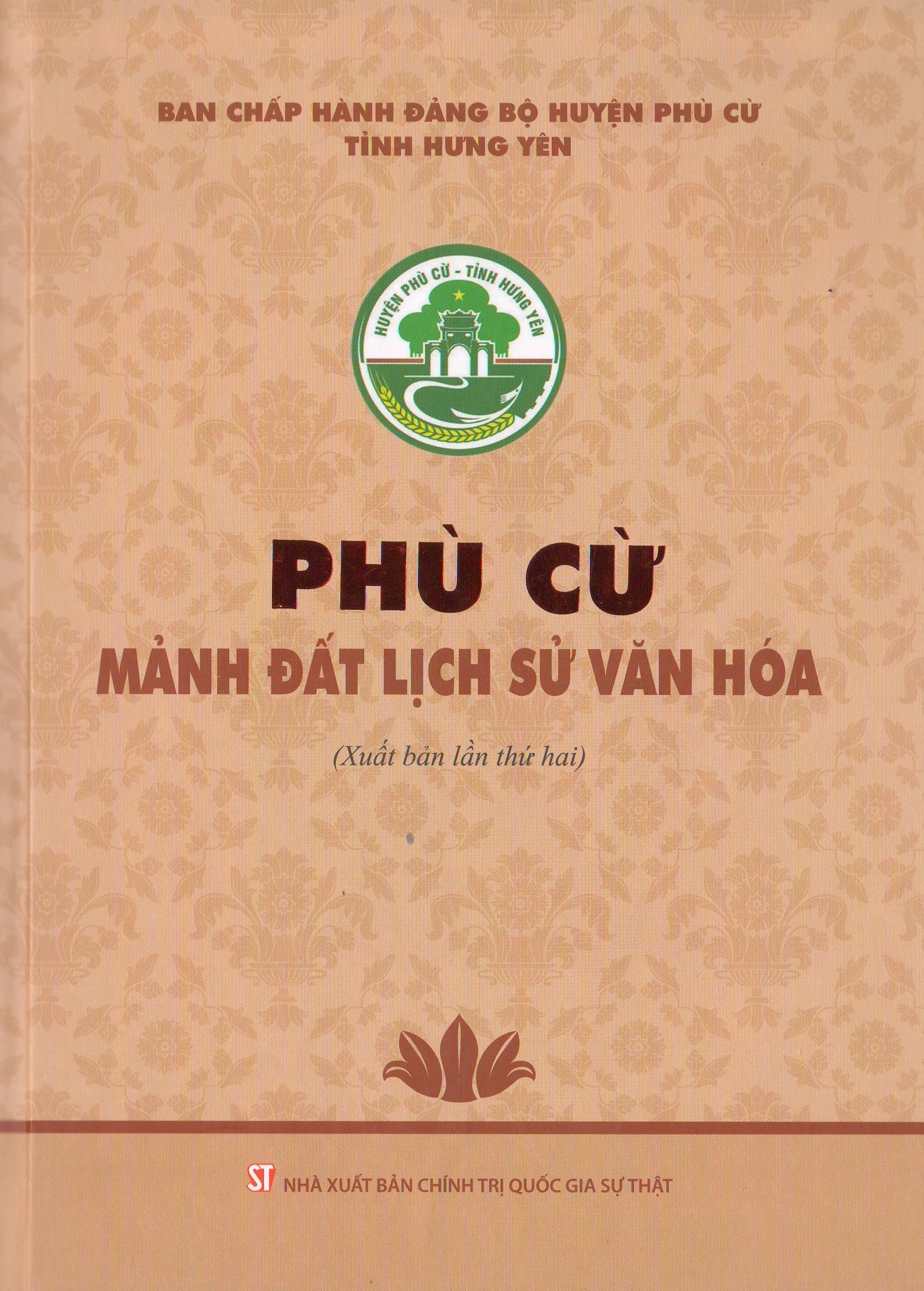 Phù Cừ - mảnh đất lịch sử văn hóa (Xuất bản lần thứ hai)