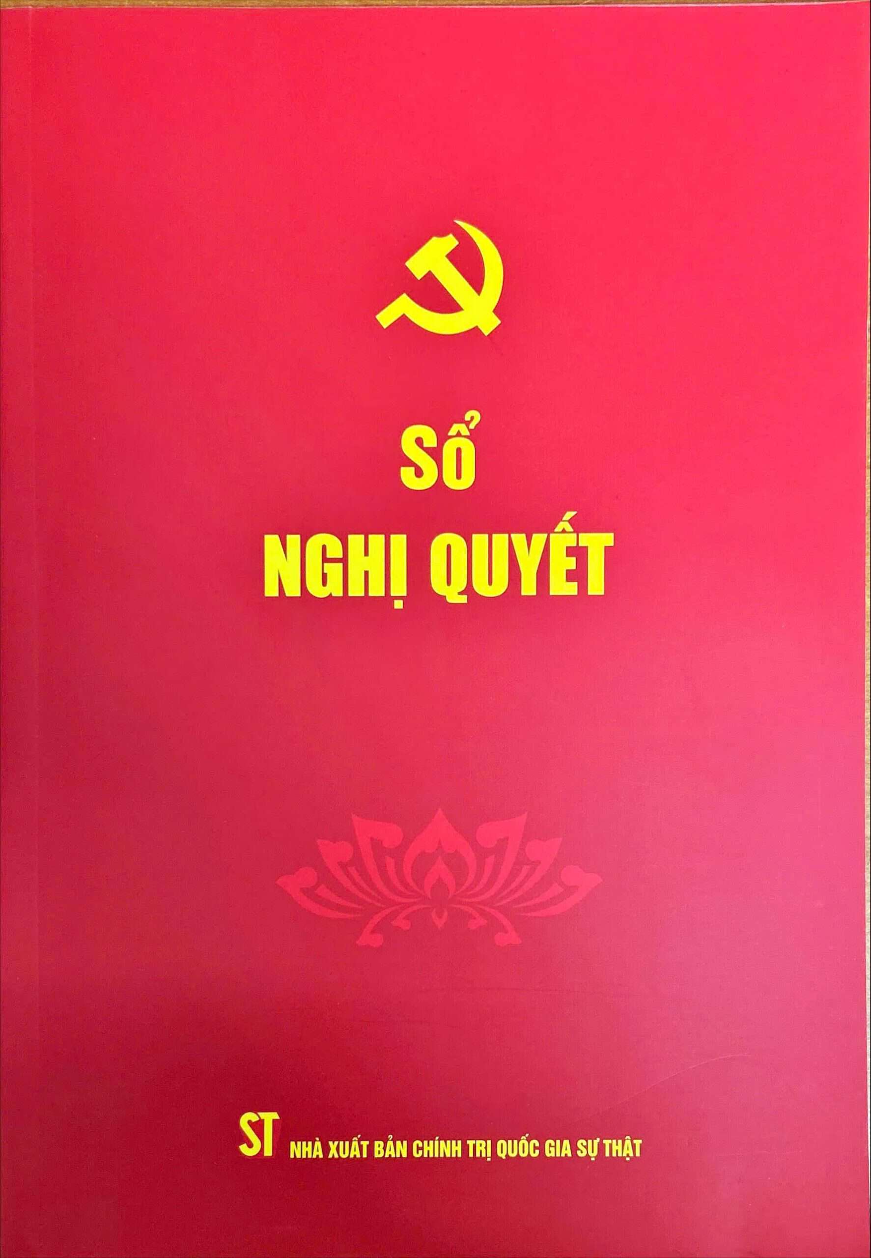 Sổ Nghị quyết