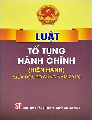 Luật Tố tụng hành chính (hiện hành) (sửa đổi, bổ sung năm 2019)