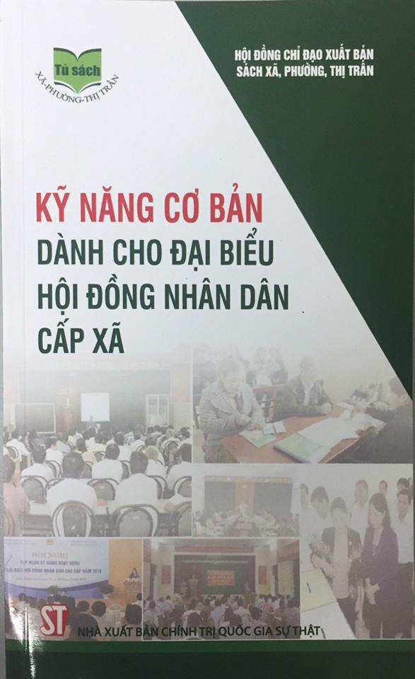 Kỹ năng cơ bản dành cho đại biểu hội đồng nhân dân cấp xã