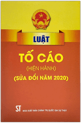 Luật Tố cáo (hiện hành) (sửa đổi năm 2020)