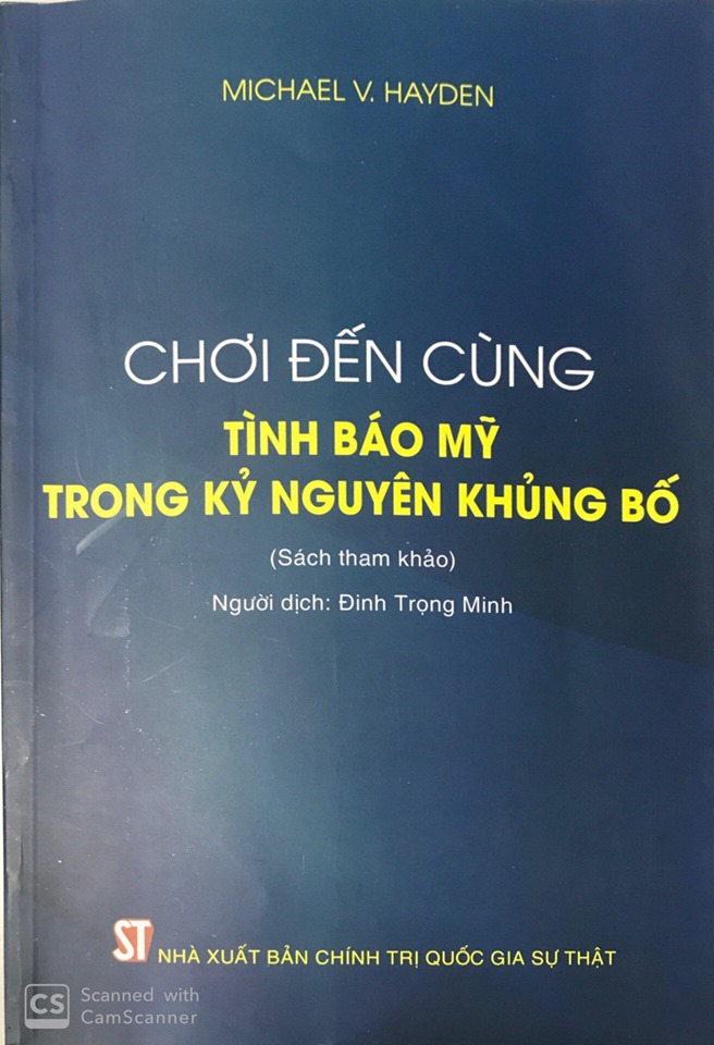 Chơi đến cùng - Tình báo Mỹ trong kỷ nguyên khủng bố (Sách tham khảo)