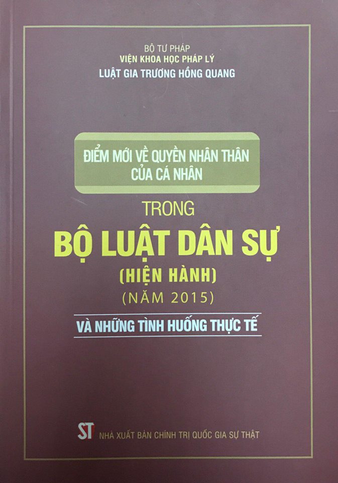 Điểm mới về quyền nhân thân trong Bộ luật dân sự năm 2015 và những tình huống thực tế