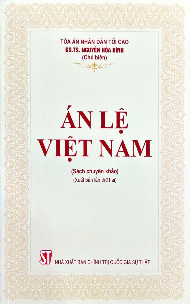 Án lệ Việt Nam (Sách chuyên khảo) (Xuất bản lần thứ hai)