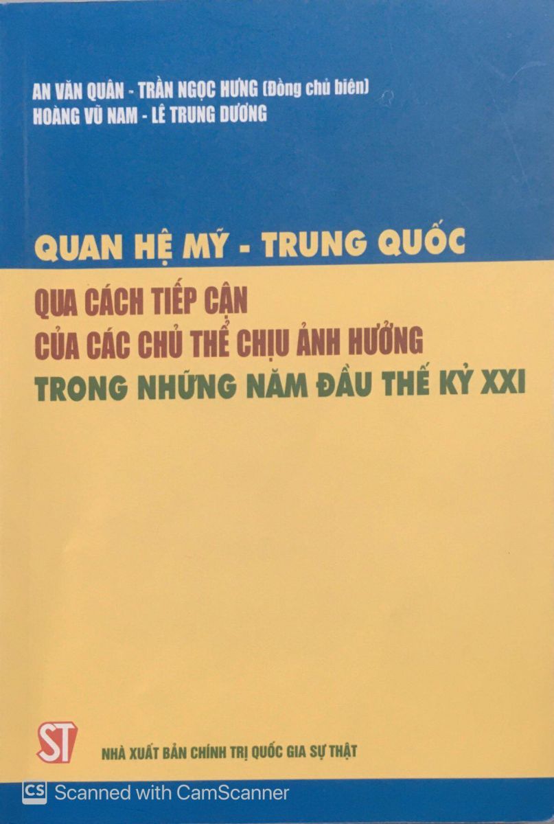 Quan hệ Mỹ – Trung Quốc qua cách tiếp cận của các chủ thể chịu ảnh hưởng trong những năm đầu thế kỷ XXI