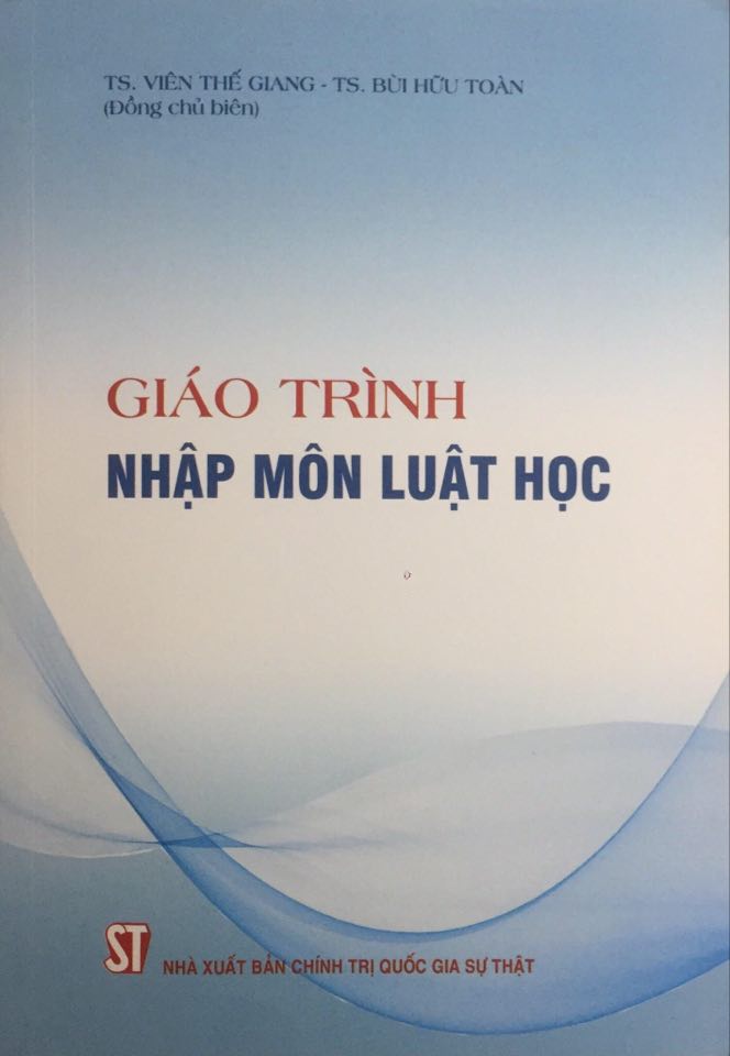 Giáo trình nhập môn Luật học