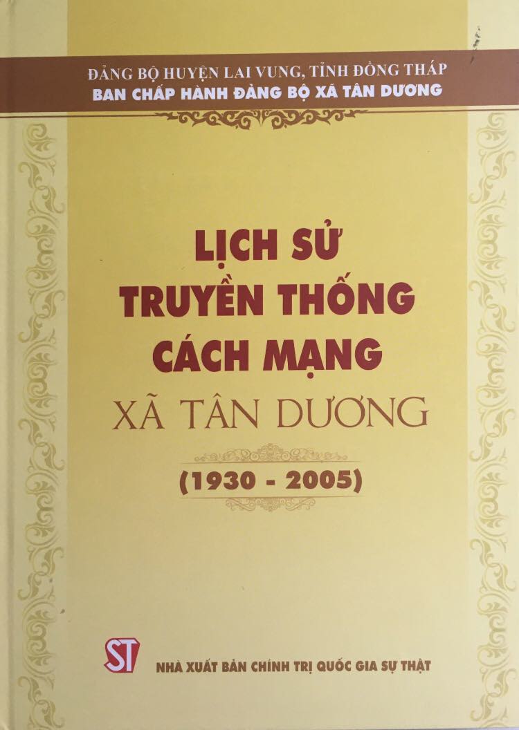 Lịch sử truyền thống cách mạng xã Tân Dương (1930 – 2005)