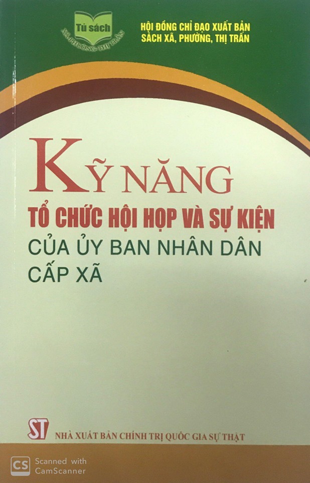 Kỹ năng tổ chức hội họp và sự kiện của Ủy ban nhân dân cấp xã