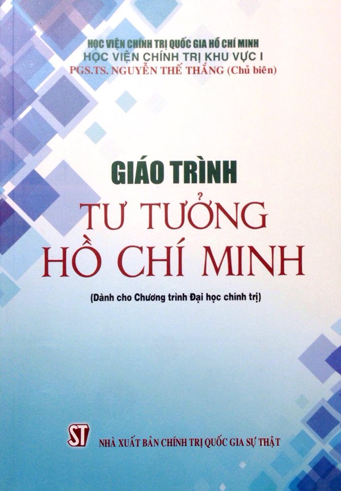 Giáo trình Tư tưởng Hồ Chí Minh (Dành cho Chương trình đại học chính trị)