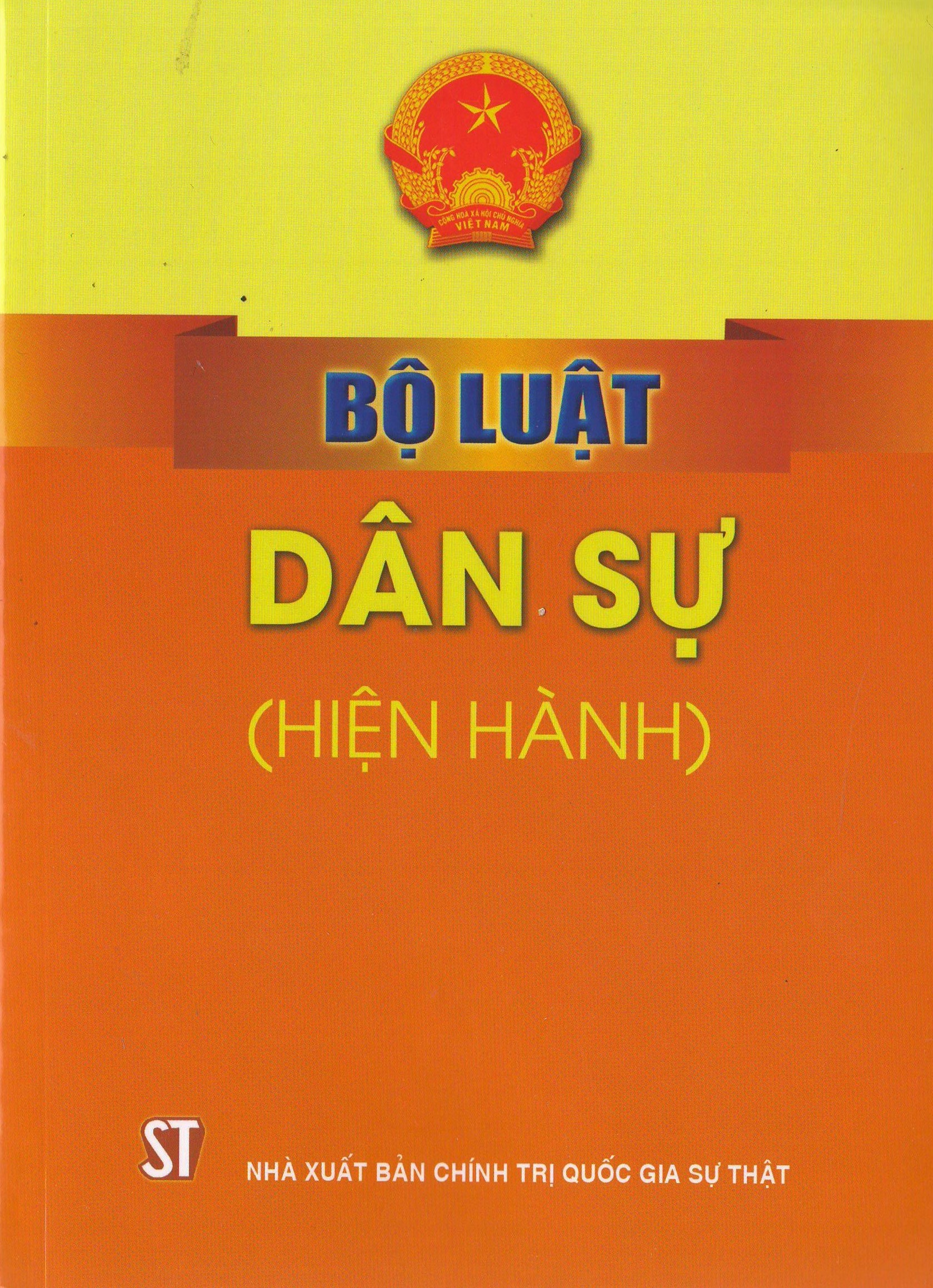 Bộ luật Dân sự (hiện hành)