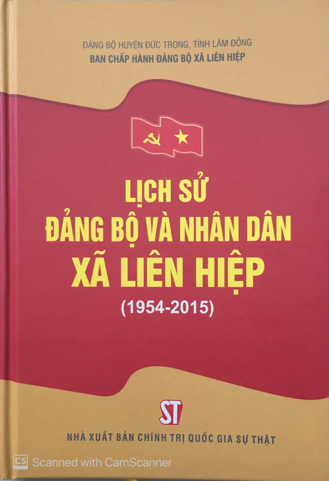 Lịch sử Đảng bộ và nhân dân xã Liên Hiệp (1954 - 2015)