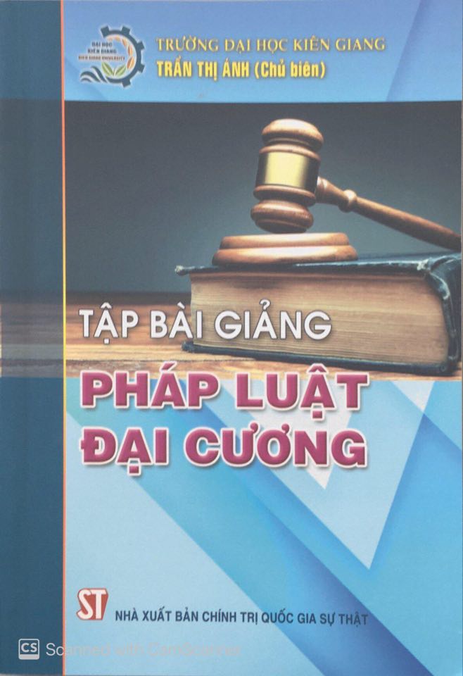  Tập bài giảng pháp luật đại cương